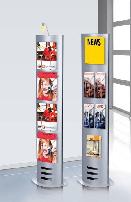 Info-Ständer SLIM – Hochwertige Büromöbel RIESENRAT Ich berate Sie