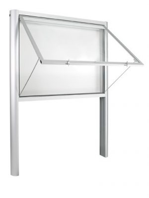 Infovitrine Stand DIN A0 doppelseitig