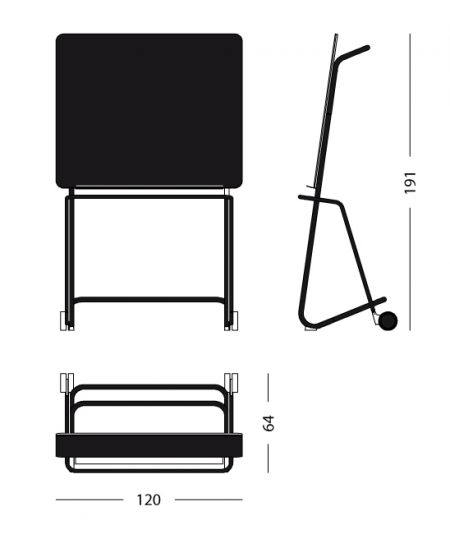 Salva, Whiteboard Standmodell