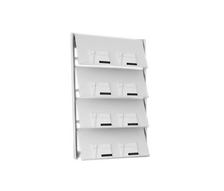 Flat, Wandprospekthalter