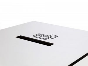 Recycling Türschrank für Bioabfall – Hochwertige Büromöbel RIESENRAT