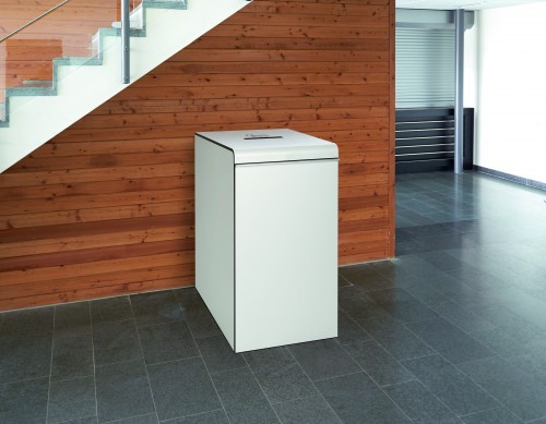 Recycling Schubladenschrank, Oberseite abgerundet – Hochwertige