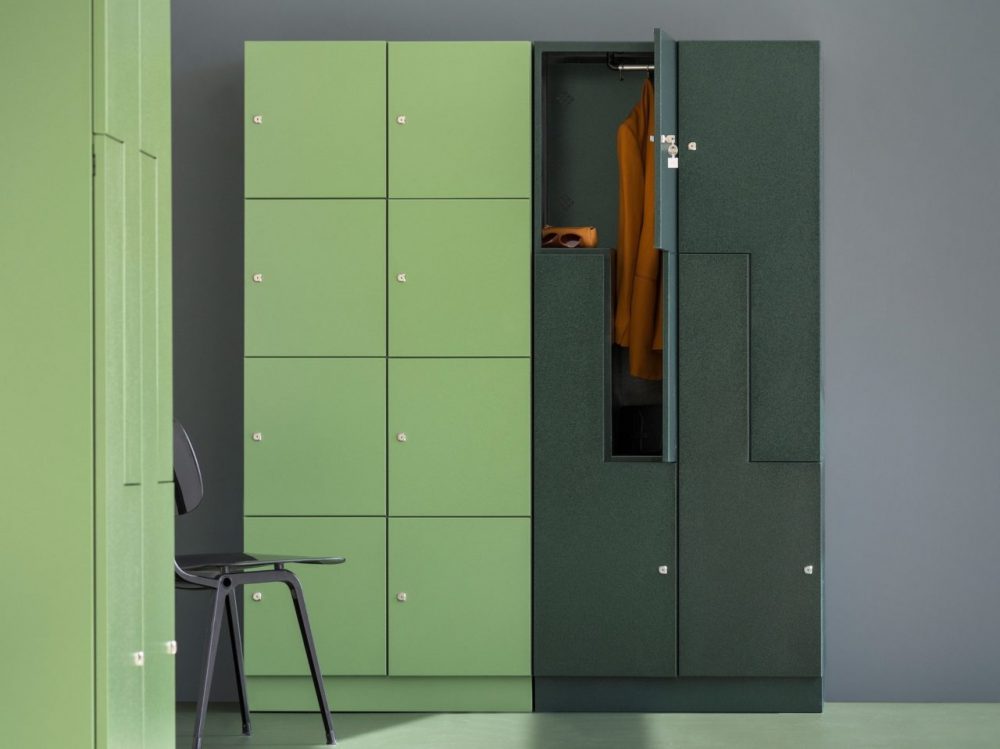 Metall-Schließfach mit Türen – Hochwertige Büromöbel RIESENRAT Ich